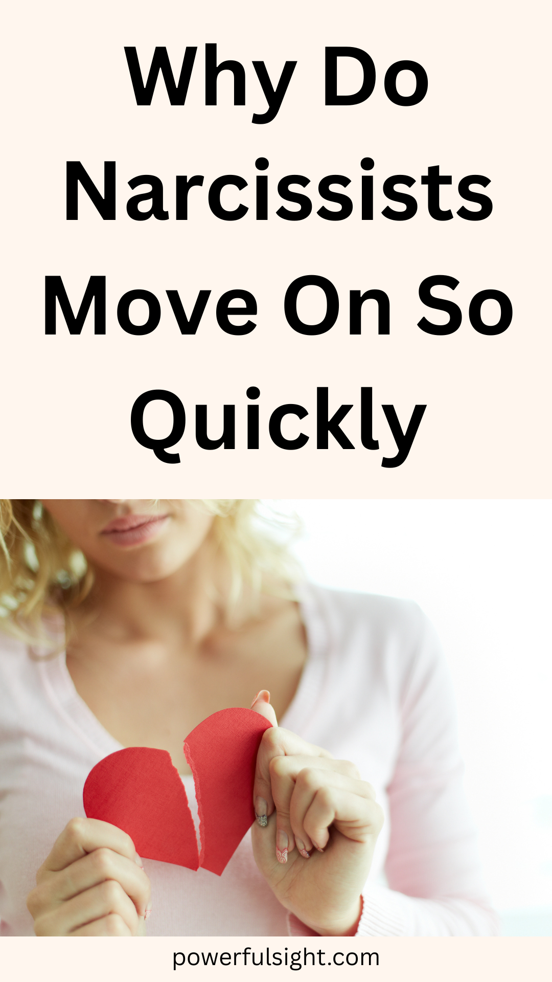 Why Do Narcissists Move On So Quickly