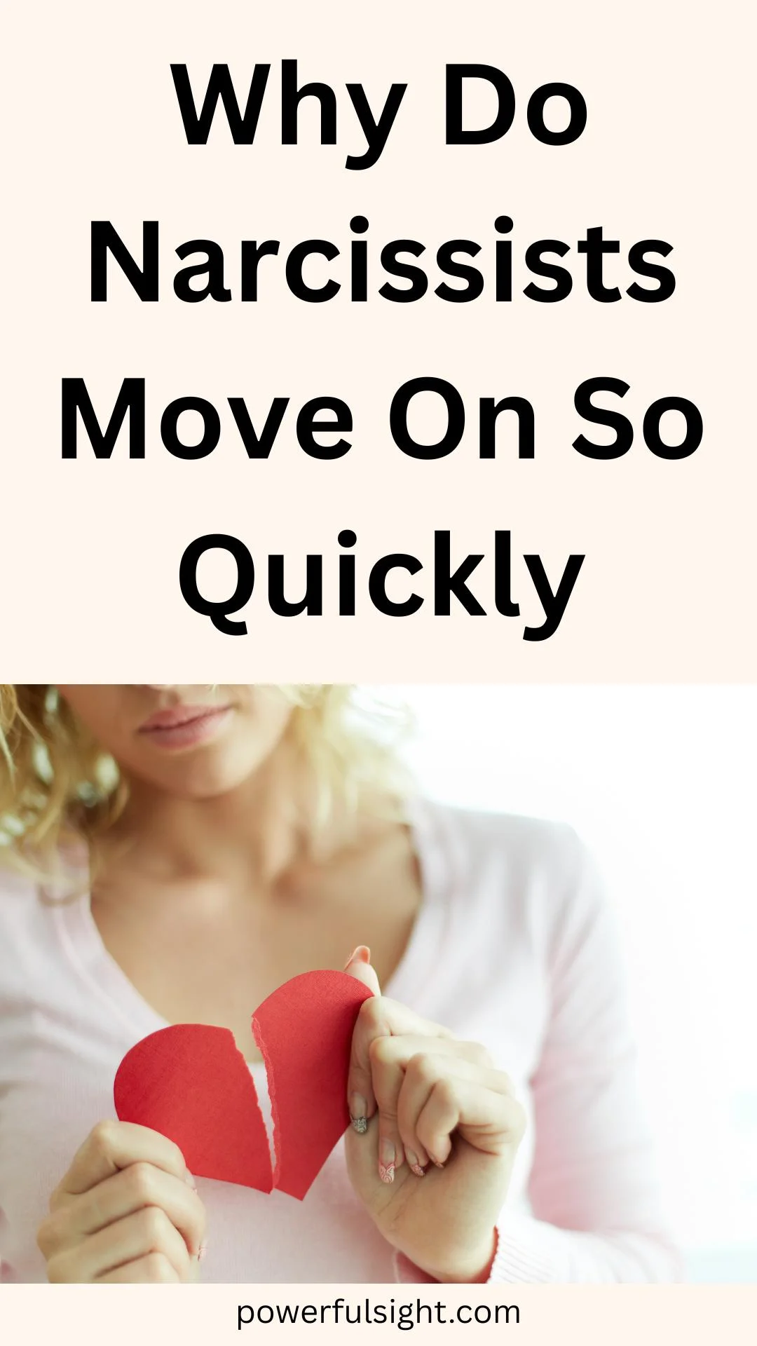 Why Do Narcissists Move On So Quickly