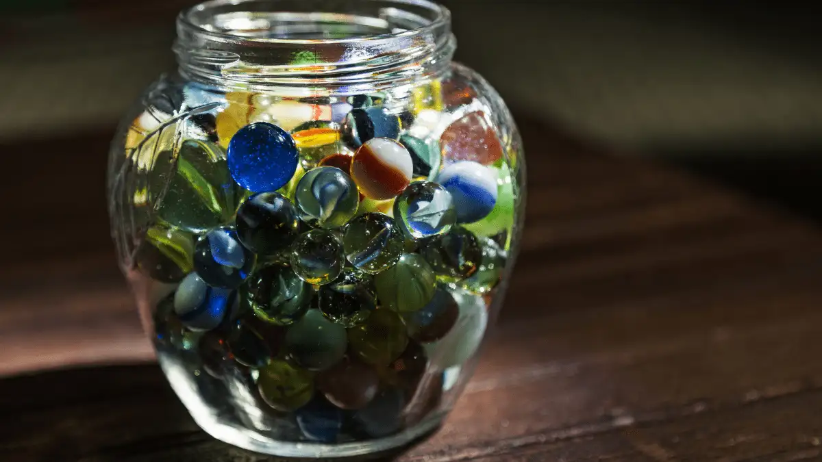 Marble jar