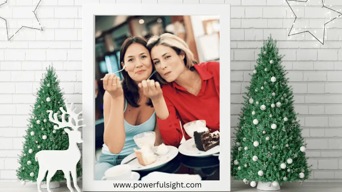 A photo frame of mum and daughter