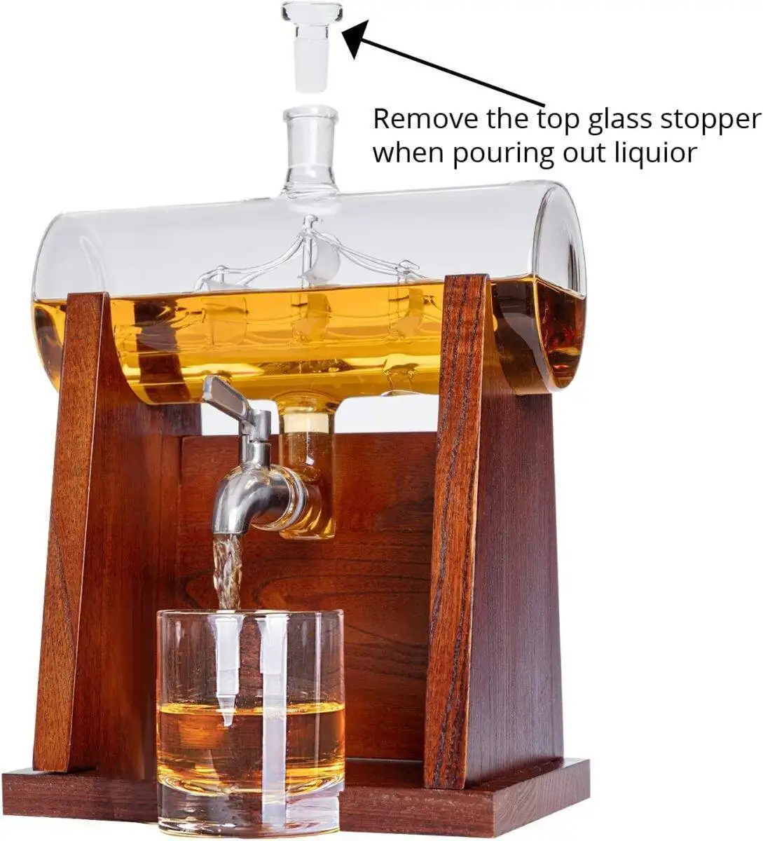 Jillmo Whiskey Decanter Set