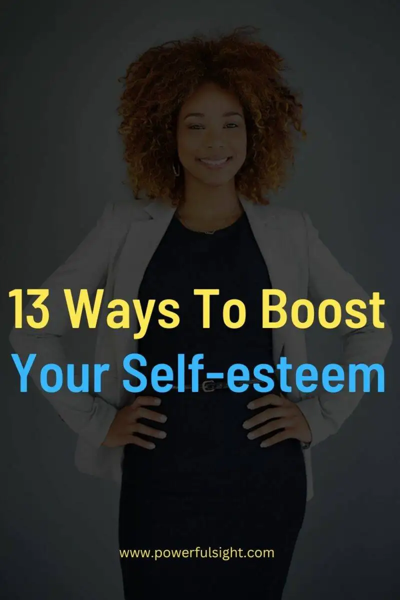 How to increase your self-esteem