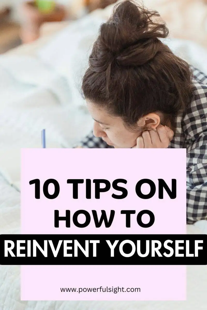 How to reinvent yourself