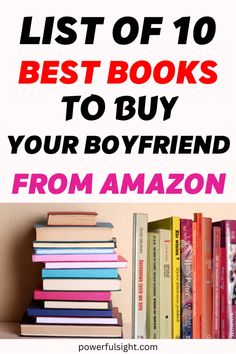 List of books to buy your boyfriend