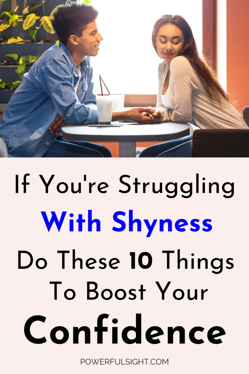 How to overcome shyness