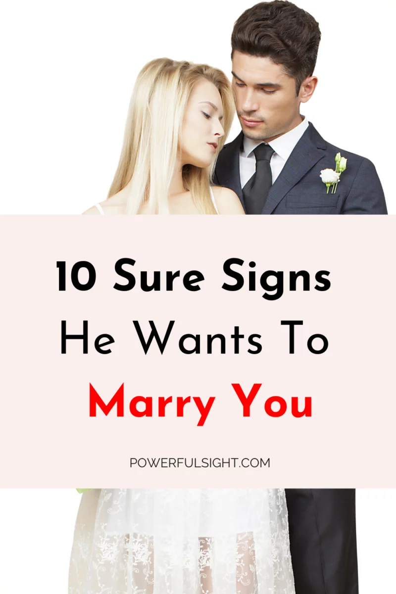 10 Sure Signs He Wants To Marry You