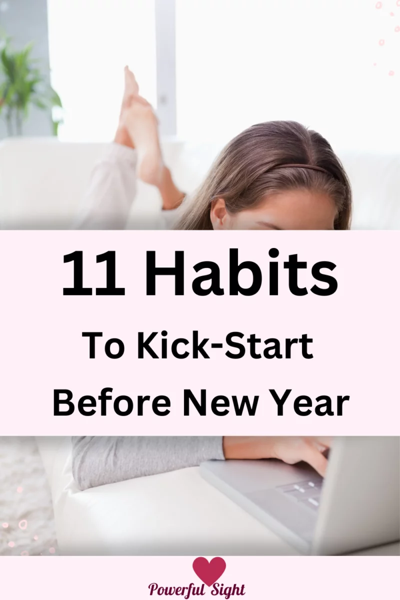 Habits to start before new year