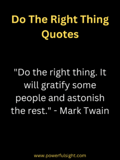 Do the right thing quotes