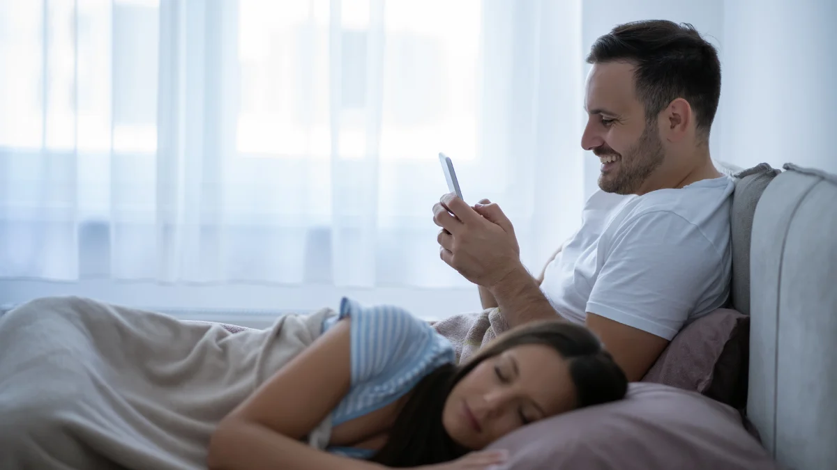 a cheating partner