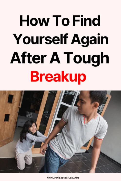 How to find yourself after a breakup