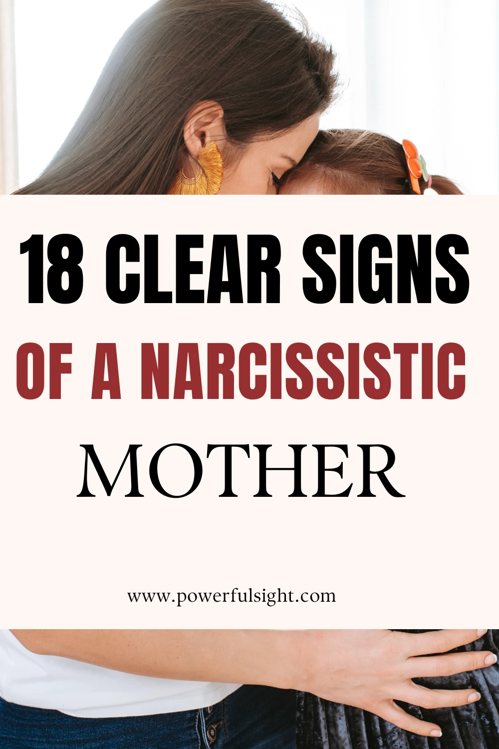 Signs of a Narcissistic mother