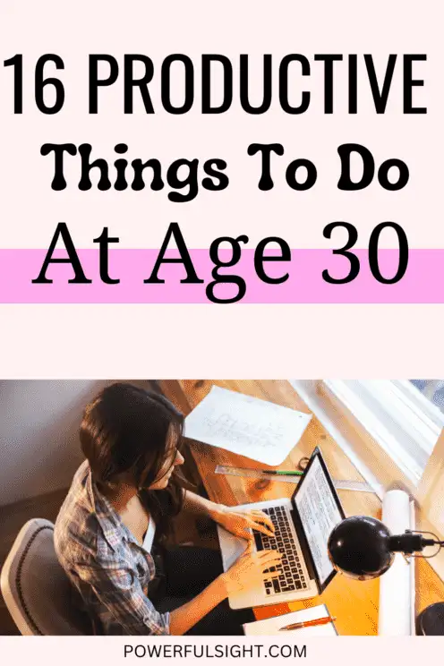 Things to do at 30