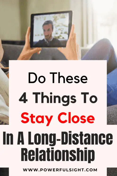 how to stay close in a long distance relationship
