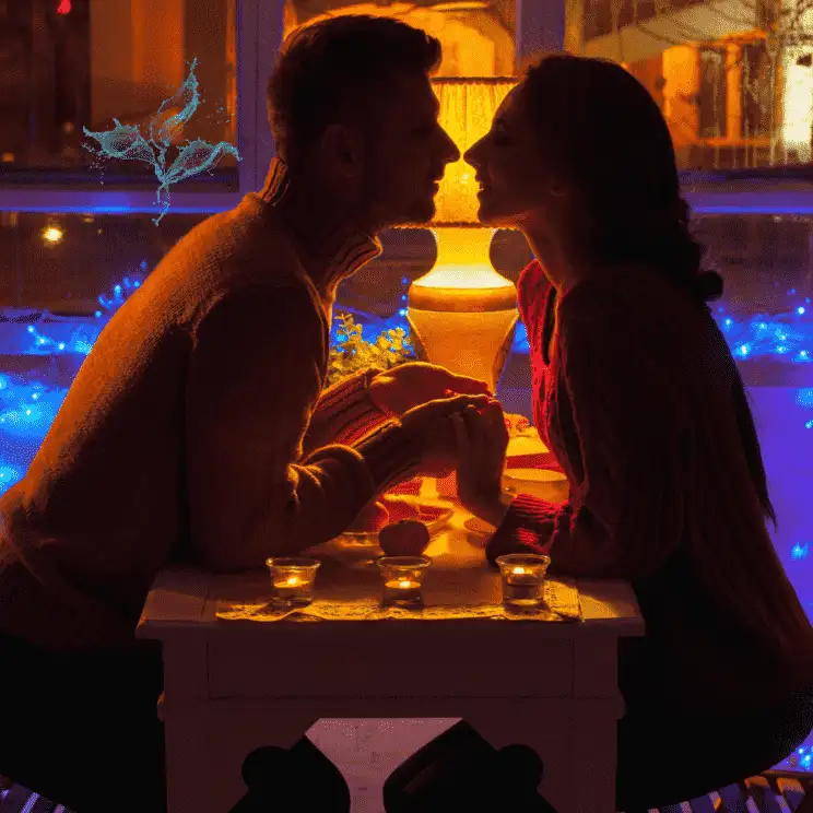 Couple on a date
