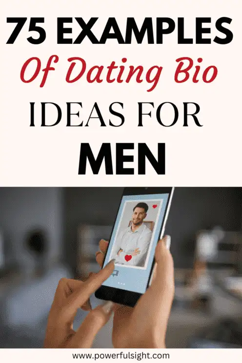 Examples of Dating Profile Bio Ideas for Men