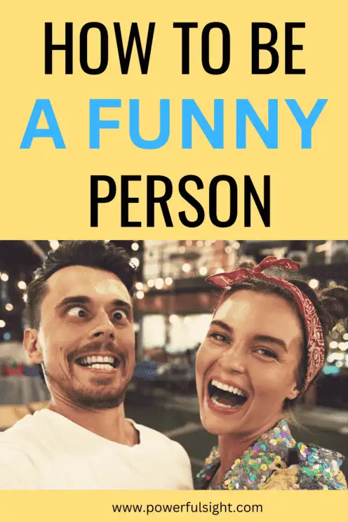 How to be funny