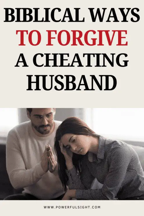 How To Forgive A Cheating Husband