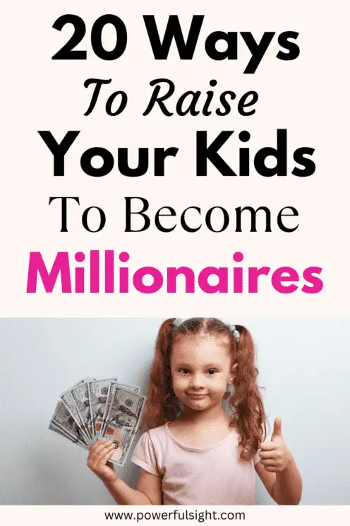 How To Make Your Kids Millionaires