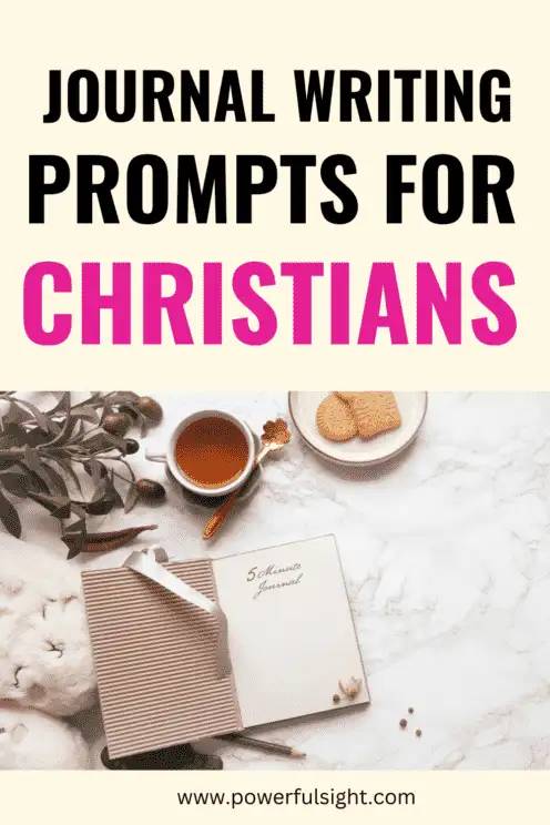 journal writing prompts for christians