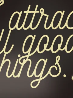 Law of attraction affirmations