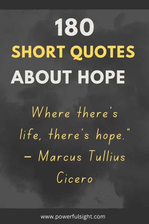Quotes about hope in hard times