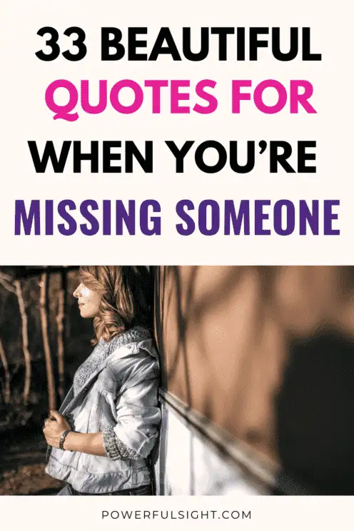 Missing someone quotes