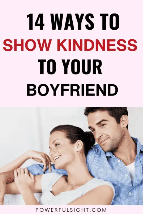 How to be nice to your boyfriend