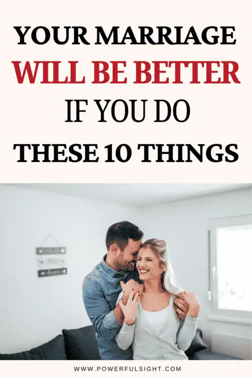 How To Make Your Marriage Better