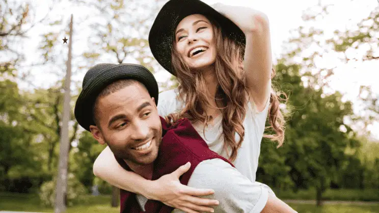 Happy couple