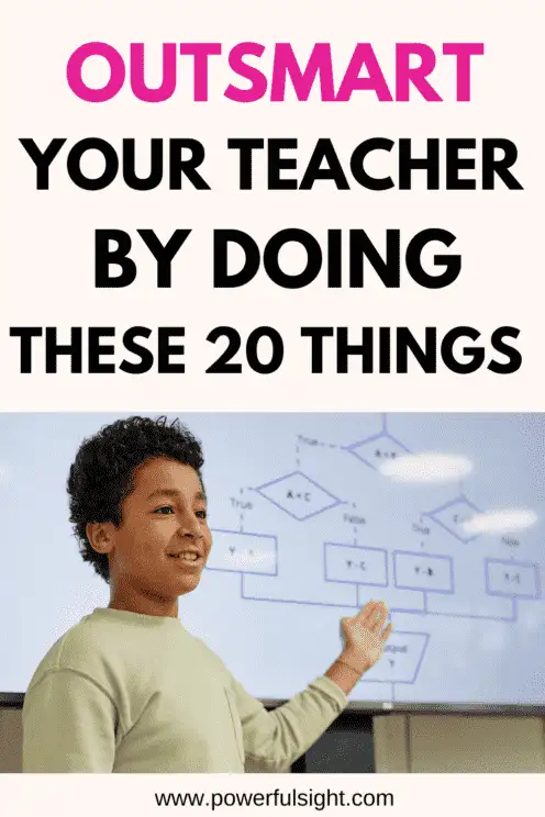 how to outsmart your teacher
