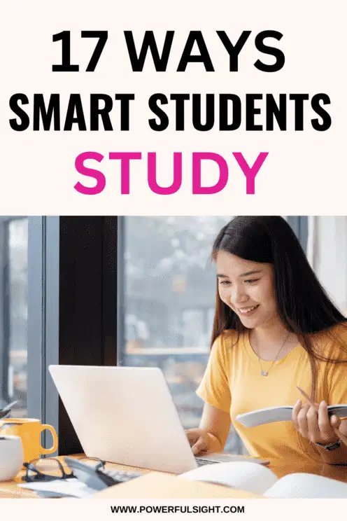 How to study smarter not harder