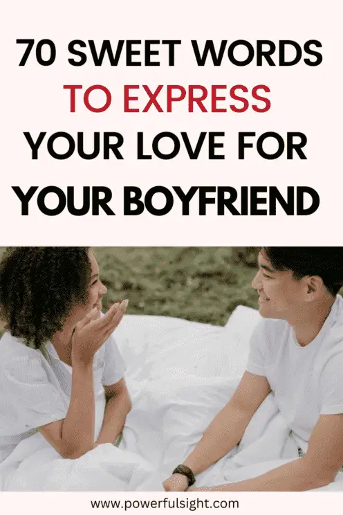 words to say to your boyfriend