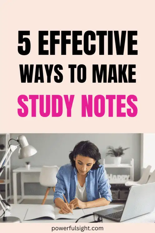 How To Make Study Notes