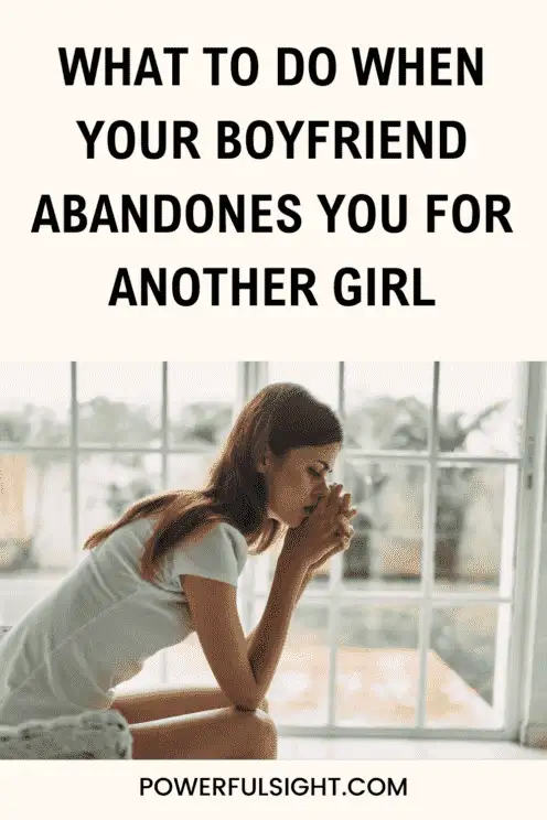 What To Do When Your Boyfriend Leaves You for Someone Else
