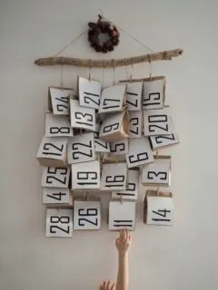 white and black wooden wall decor