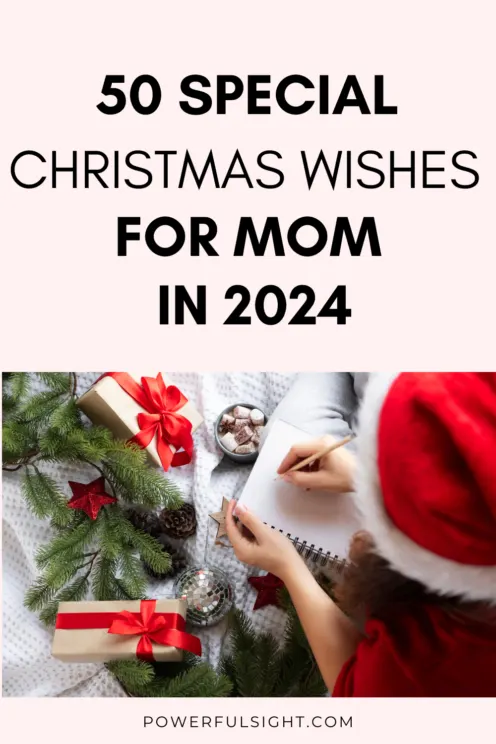 Christmas wishes for mom