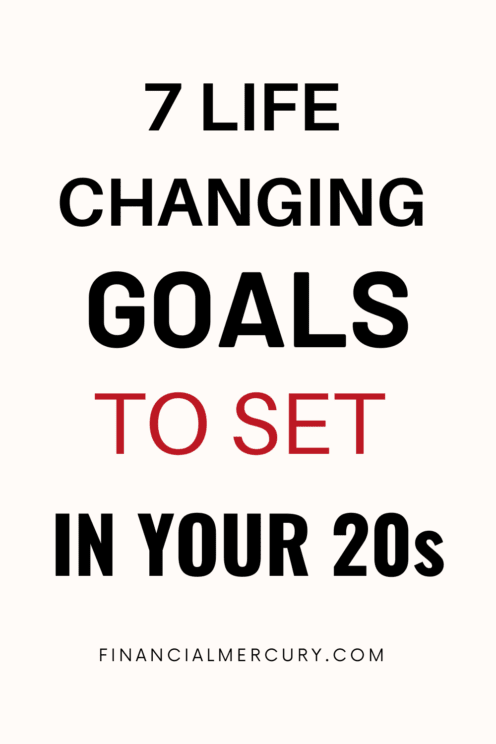 Goals to set in your 20s
