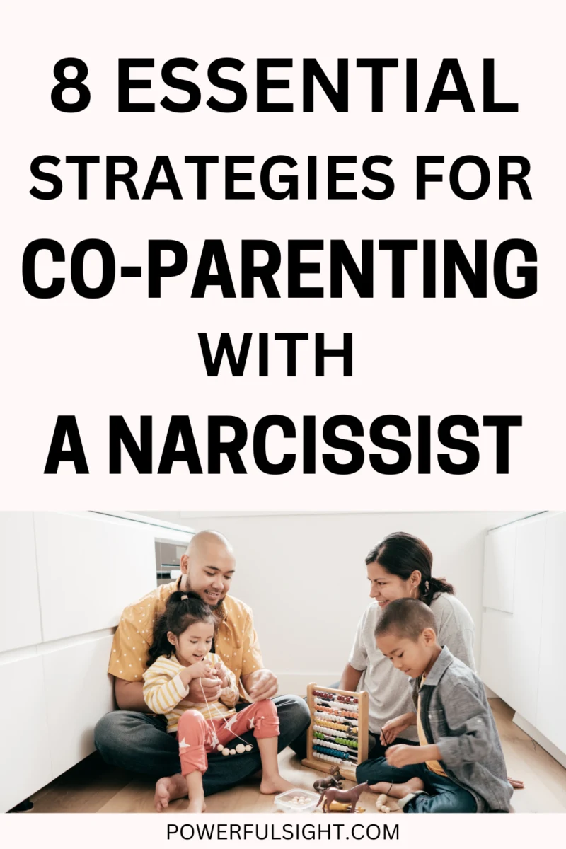 Tips for co parenting with a narcissist