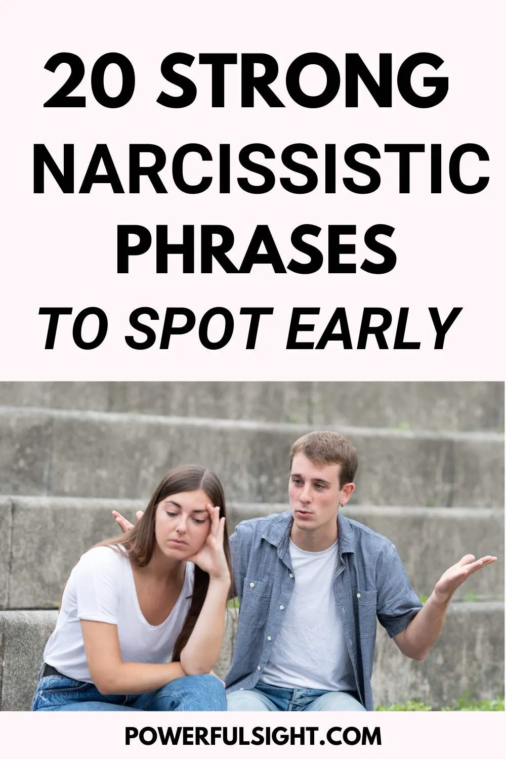 20 Narcissistic Phrases To Spot Early