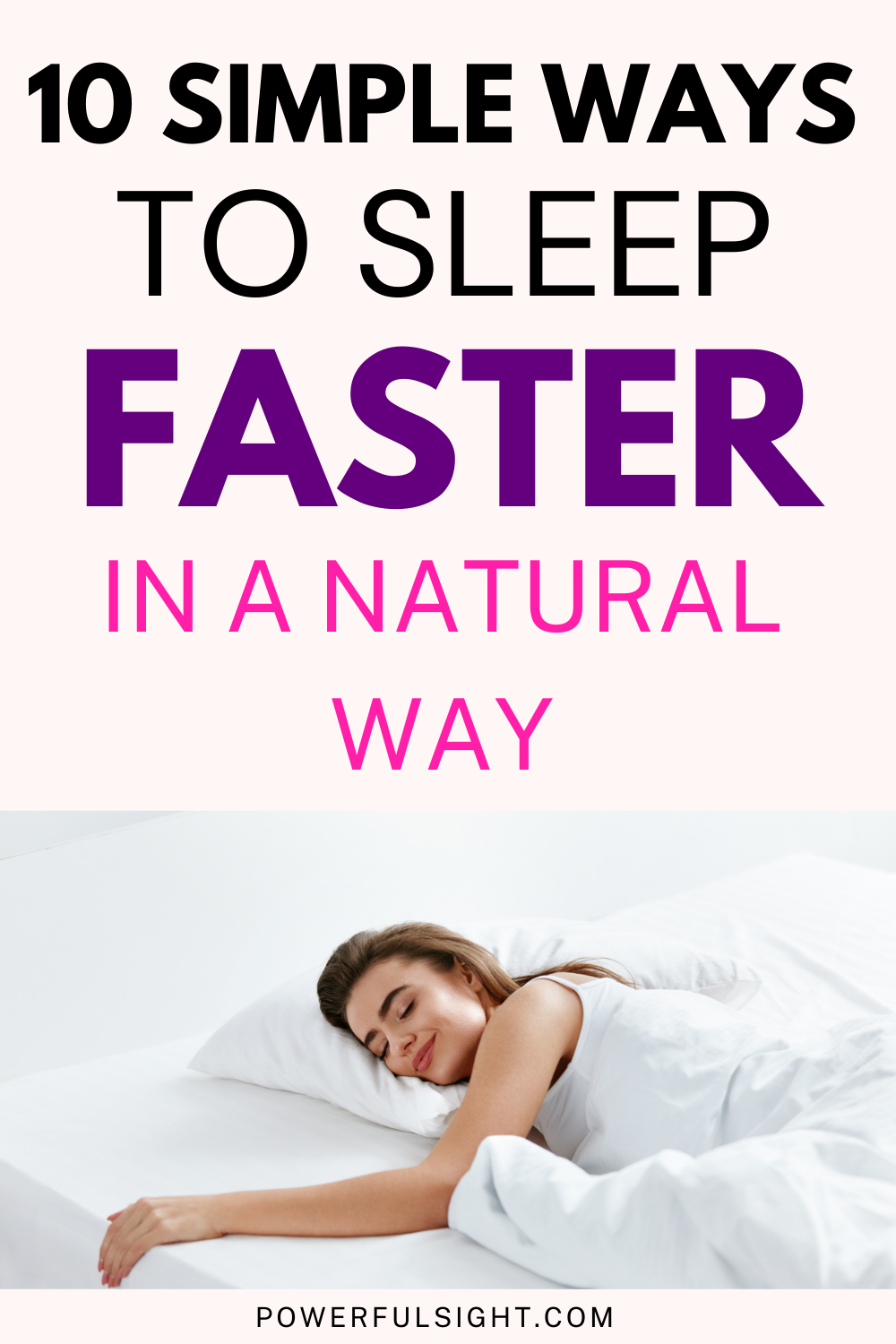 how to go to sleep faster
