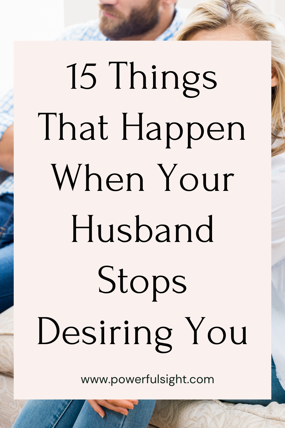 When Your Husband Stops Desiring You