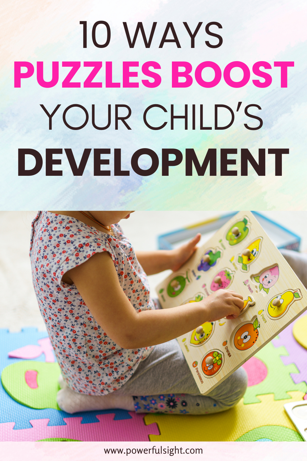 how puzzles boost your child's development