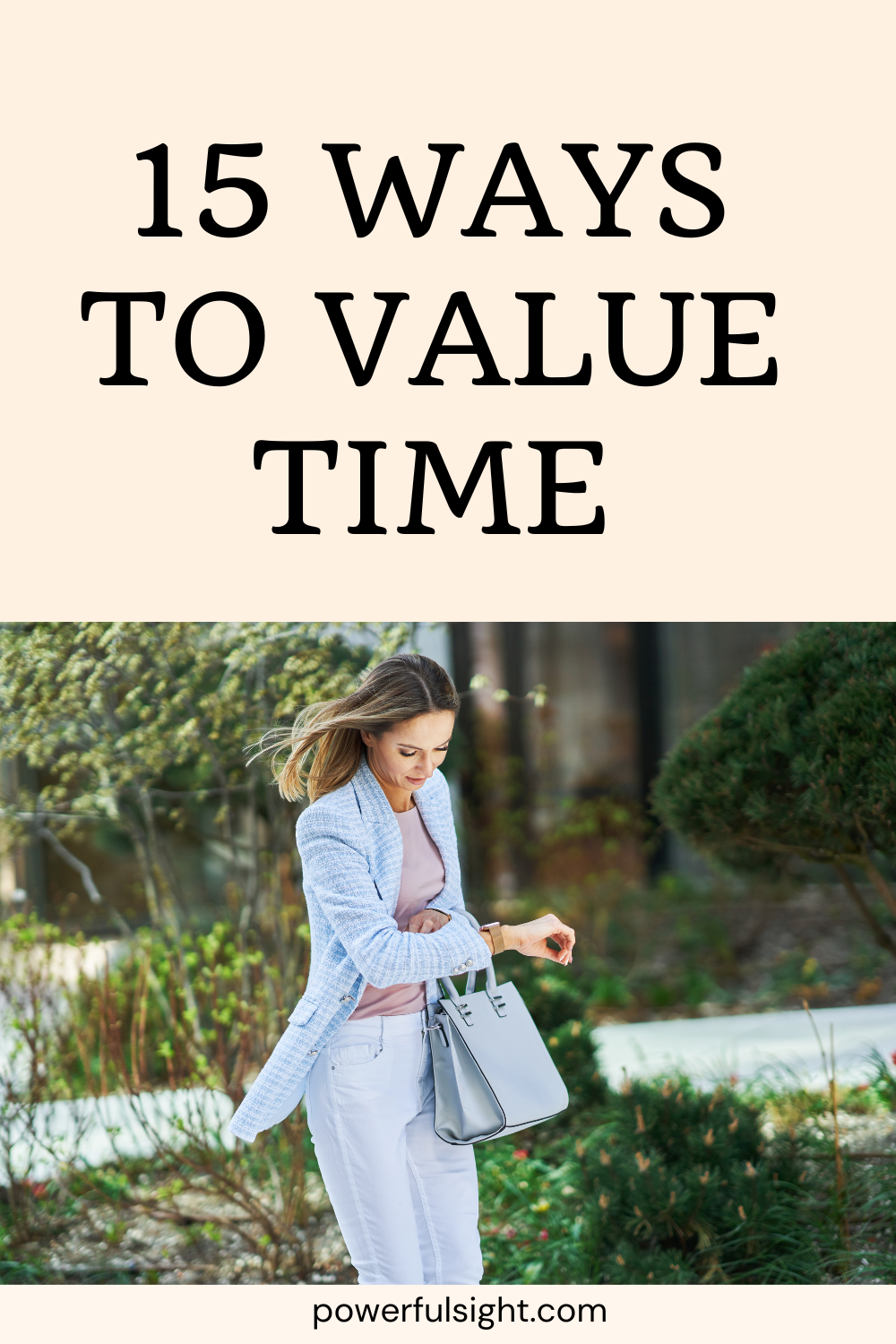 How to value time