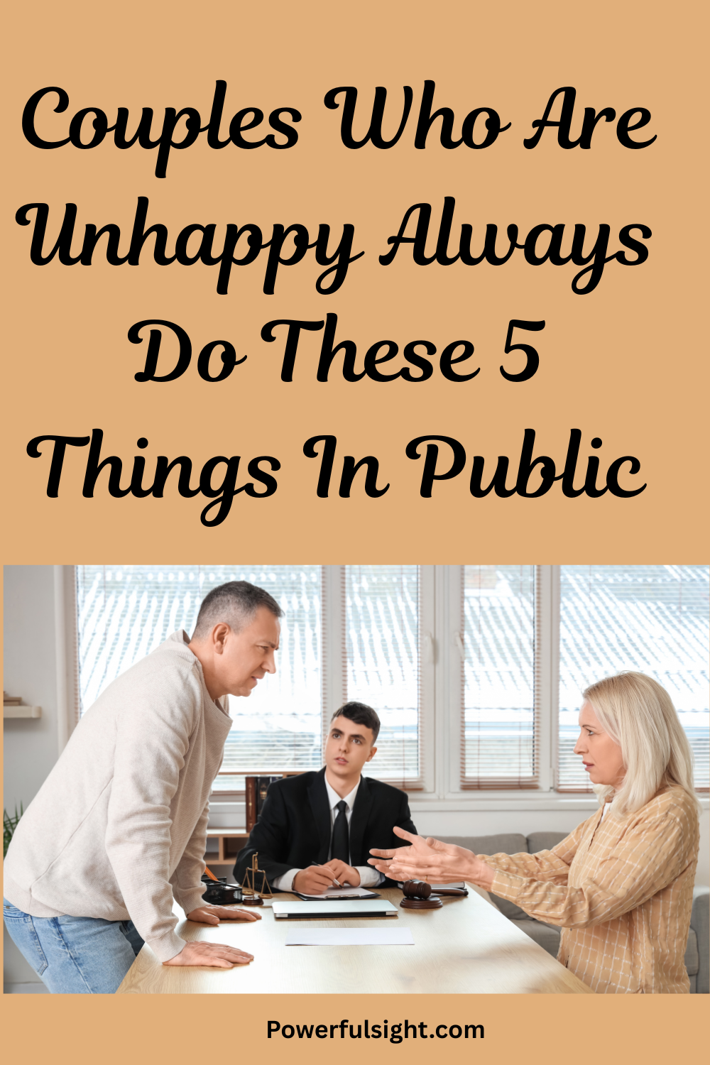 Couples Who Are Unhappy Always Do These 5 Things In Public