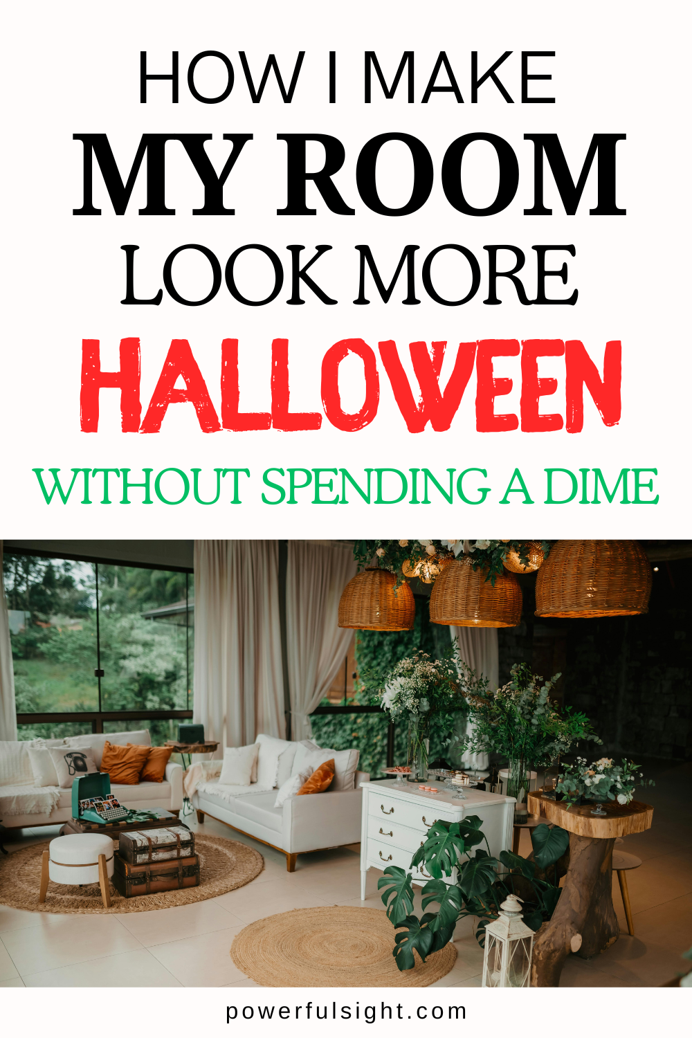 Halloween Room Decoration Ideas