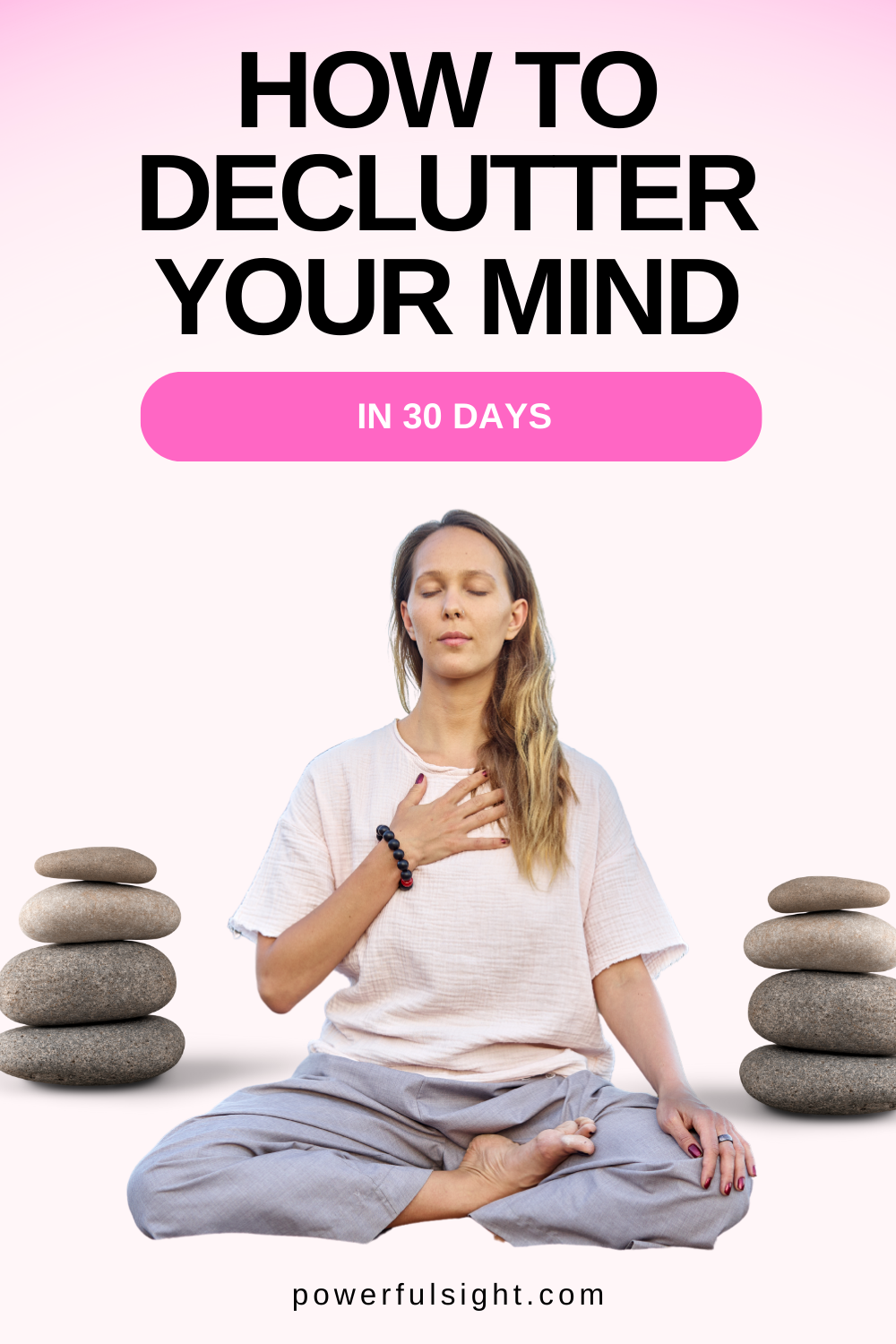how to declutter your mind