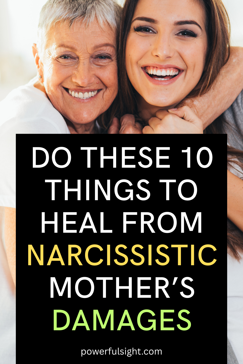 How To Heal From Narcissistic Mother Damages
