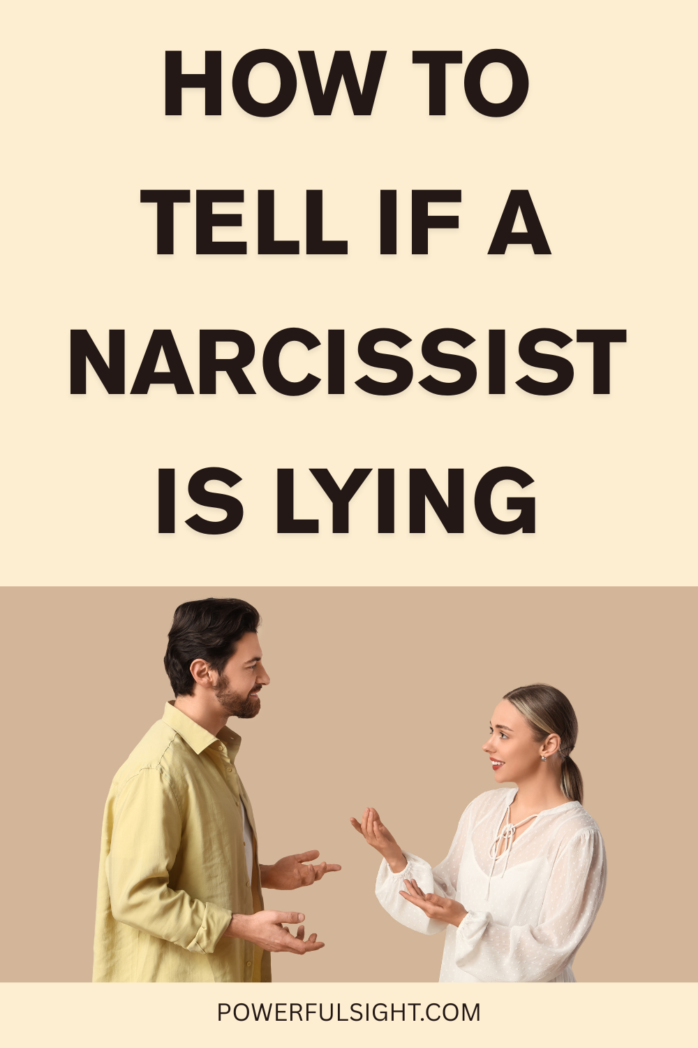 How To Tell If A Narcissist Is Lying