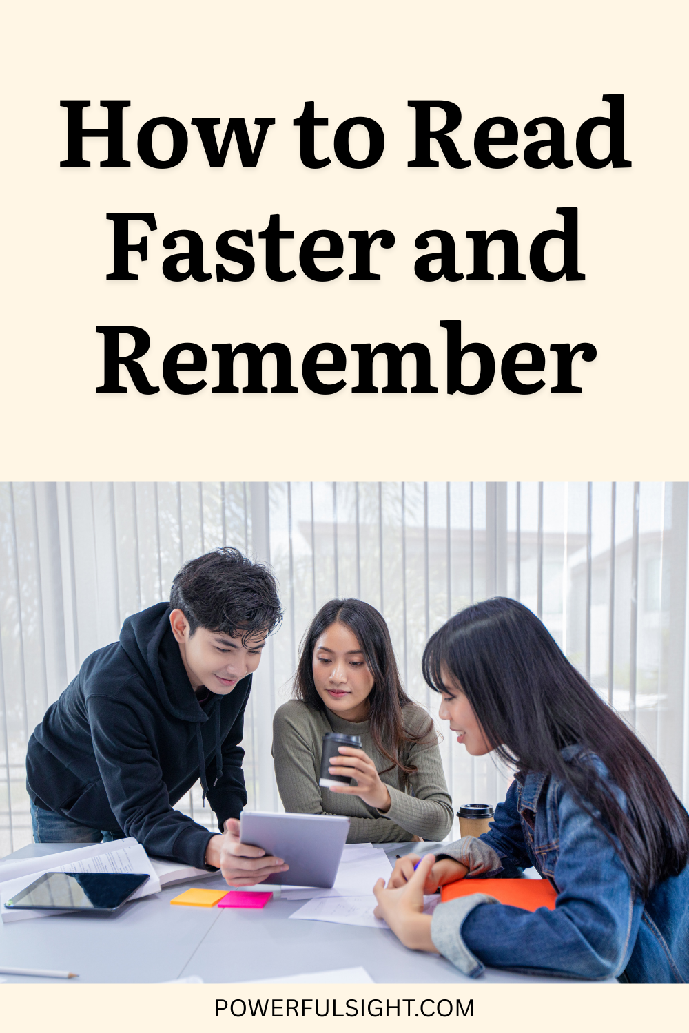 How to Read Faster and remember