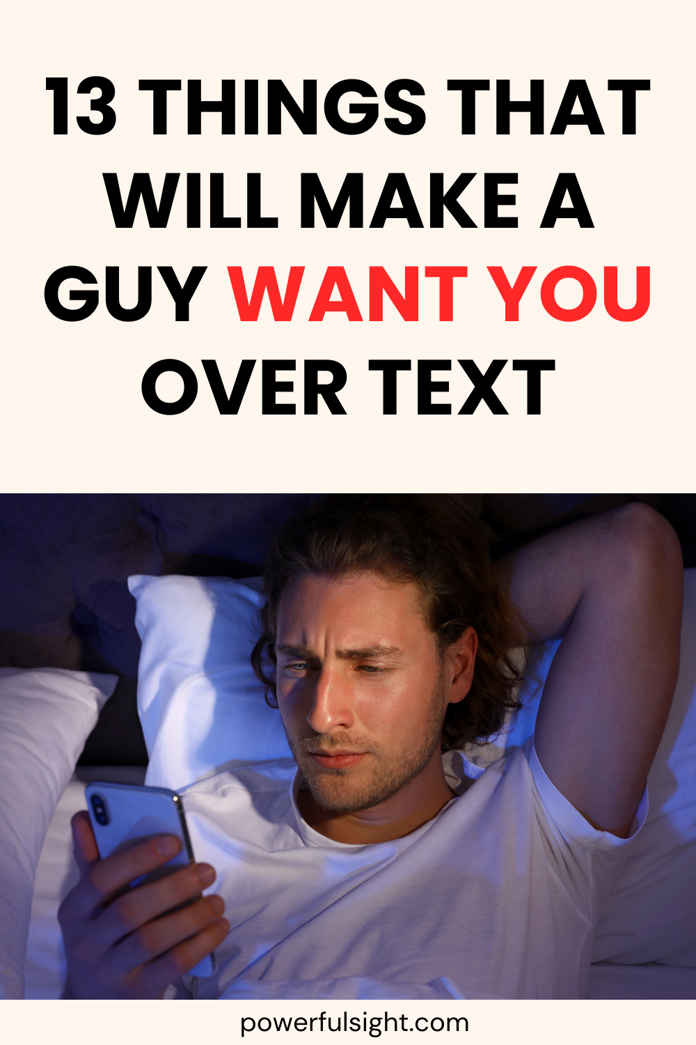 How To Make A Guy Text You First